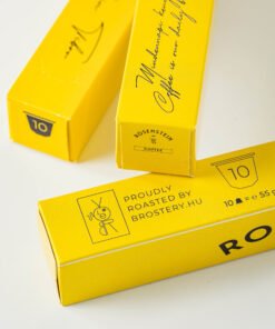 Rosenstein kapszulás kávé csomagolás